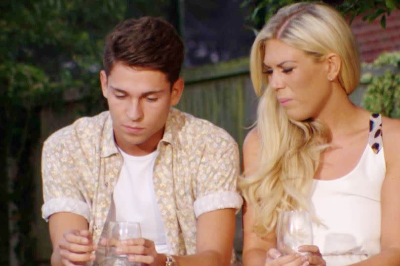 Joey Essex and sister Frankie pictured on TOWIE in 2012