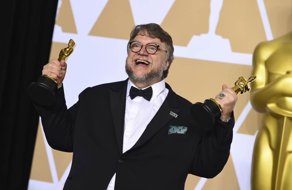 Guillermo del Toro setzte sich mit “The Shape of Water” durch. (Bild: Jordan Strauss/Invision/AP)