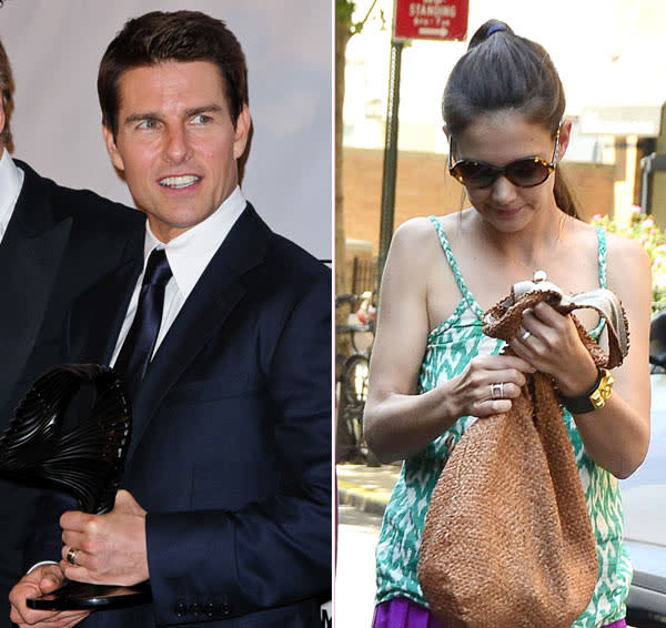 Katie Holmes & Tom Cruise Wore Wedding Rings Up Until Divorce Announcement