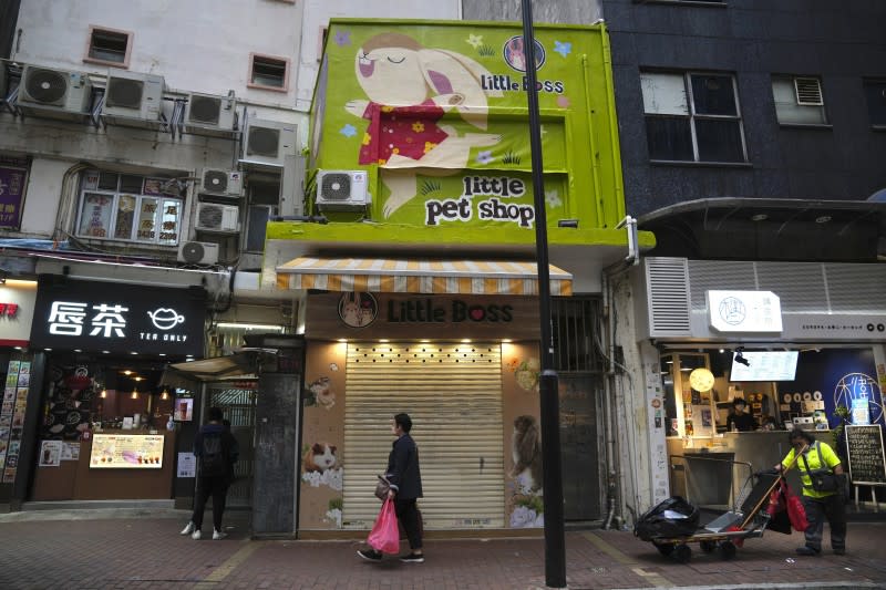 2022年1月，香港一家寵物店女性店員感染新冠肺炎，店內倉鼠也呈陽性反應，全數撲殺（AP）