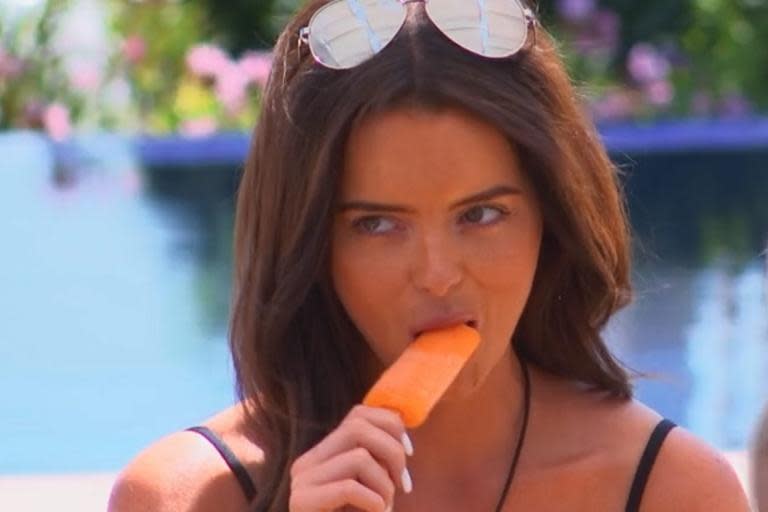 Love Island fans slam Maura Higgins' 'suggestive' behaviour as she sucks an ice lolly in front of Tommy Fury