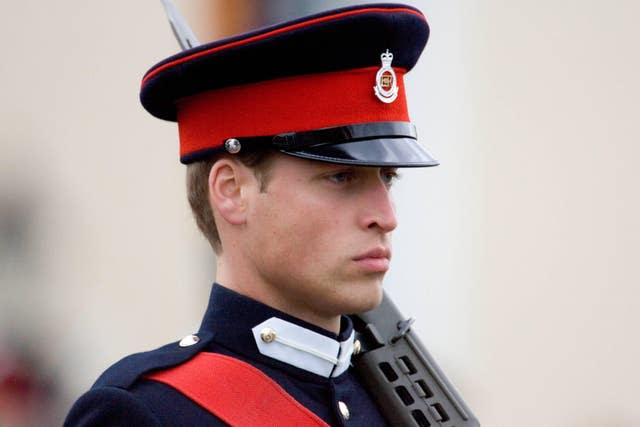 Prince William passing out at Sandhurst