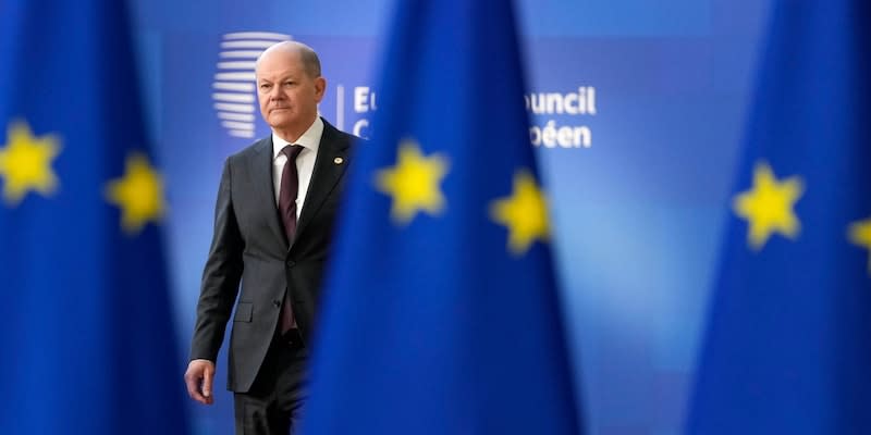 Bundeskanzerl Olaf Scholz wird heute in Brüssel erwartet.<span class="copyright">Virginia Mayo/AP/dpa</span>