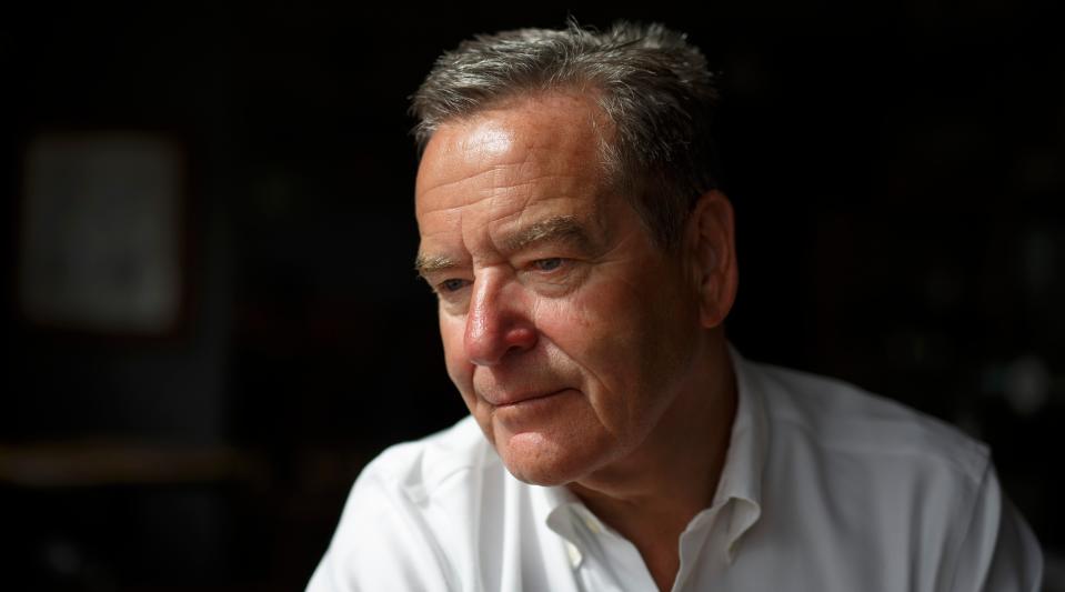   Sky Sports presenter Jeff Stelling is pictured at the Westgate pub in Winchester on September 7, 2020 in Hampshire, United Kingdom. 