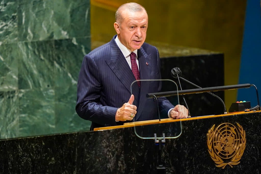 UN General Assembly Turkey (ASSOCIATED PRESS)