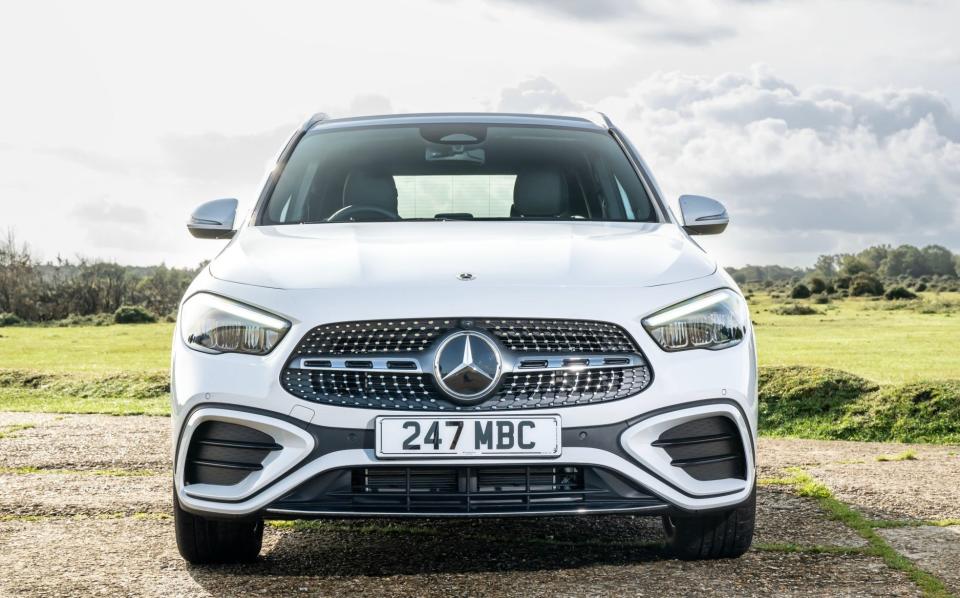 The GLA transitions 'extremely smoothly' between petrol and electric