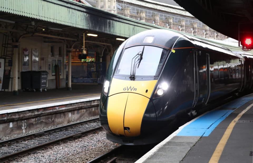 Great Western Railway services are among those impacted by the strike  (PA )