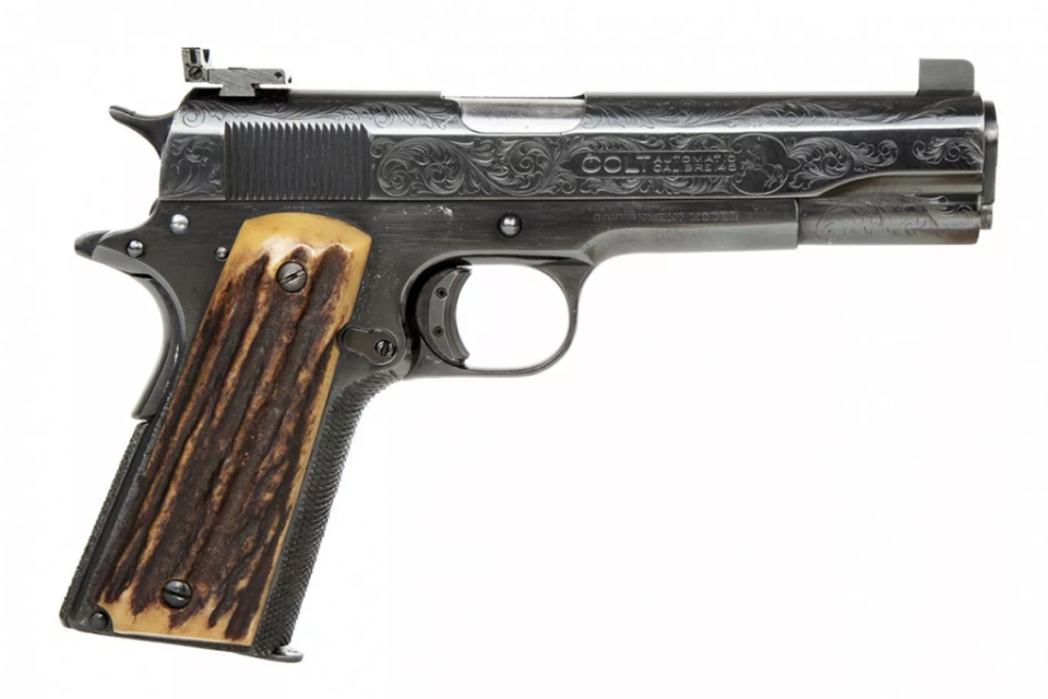 La “pistola favorita” de Al Capone.(Foto: Sheldon Carpenter/Witherell’s Inc)