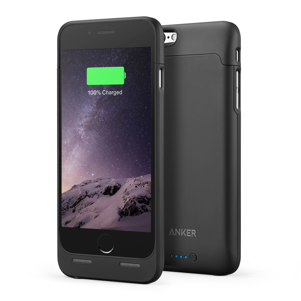 <p>Cost: $42.99 </p><p>Every diligent traveler knows that a reliable backup phone battery is non-negotiable. <a rel="nofollow noopener" href="https://www.anker.com/products/A1405011" target="_blank" data-ylk="slk:This case by Anker;elm:context_link;itc:0;sec:content-canvas" class="link ">This case by Anker</a> gives users 120% more battery life to talk, text or watch YouTube videos. In addition to being thin, the case has a polycarbonate shell to protect your phone against drops.</p>