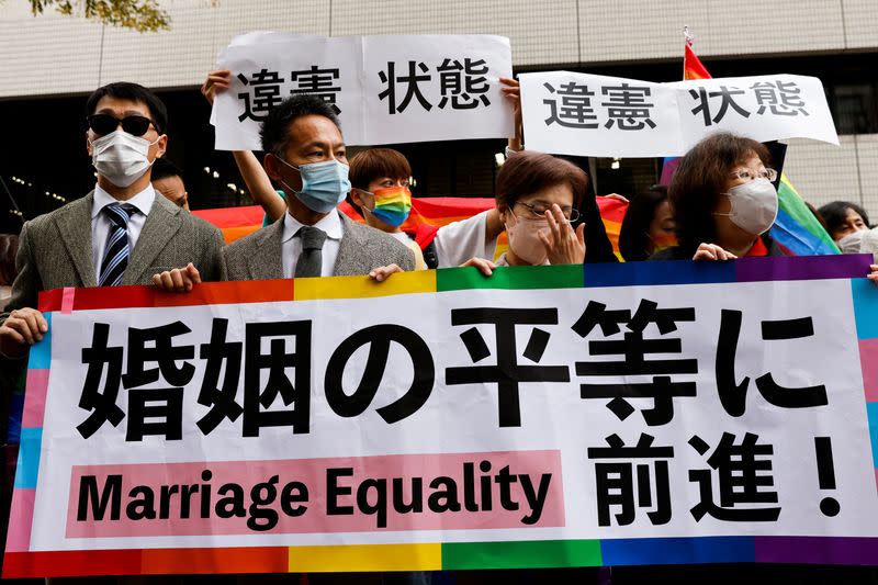 Tokyo court rules on constitutionality of same-sex marriage