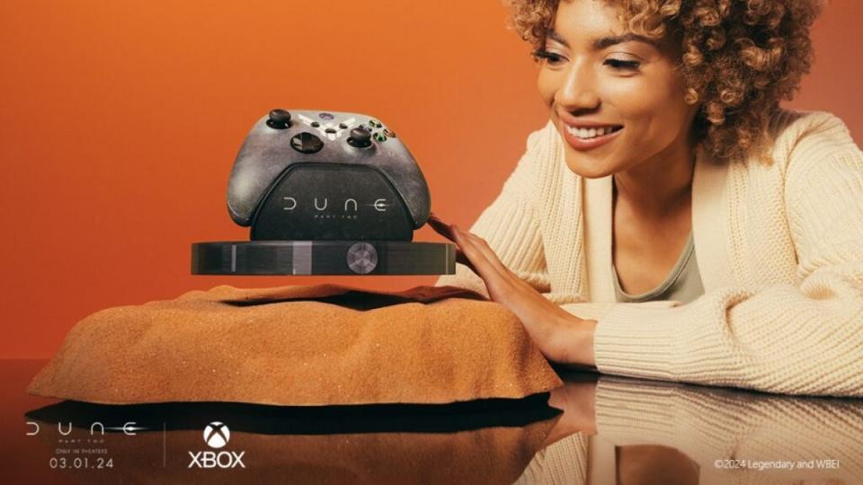 微軟與電影《沙丘：第二部》推出聯名款Xbox Series S，搭配可懸浮控制手把