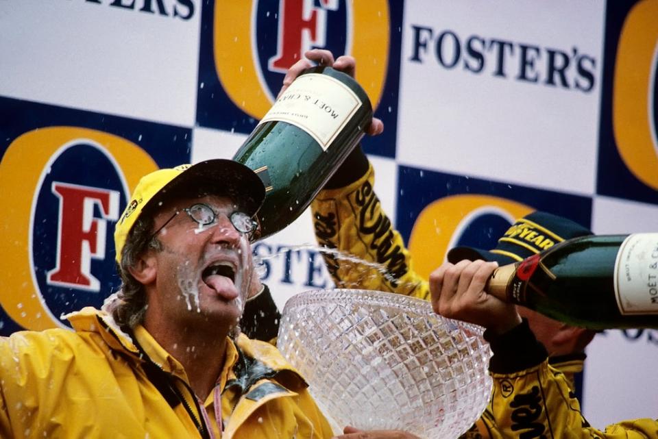 Eddie Jordan in his Formula 1 days (Getty Images)