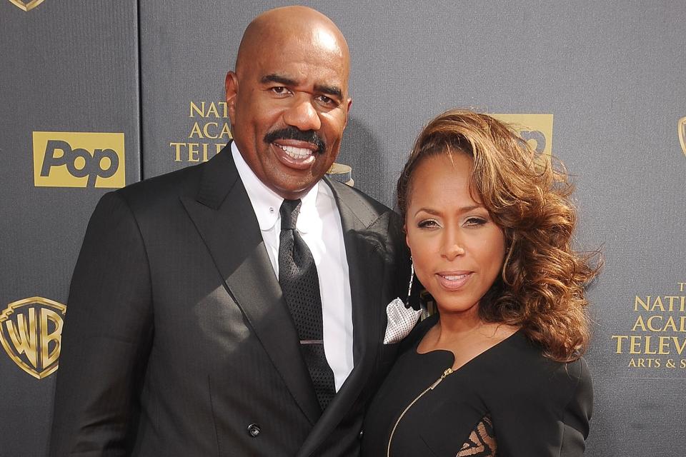 Steve Harvey and Marjorie Harvey