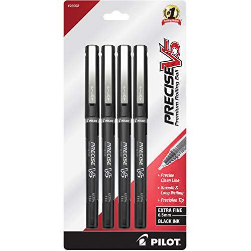 20) Precise V5 Stick Liquid Ink Rolling Ball Stick Pens