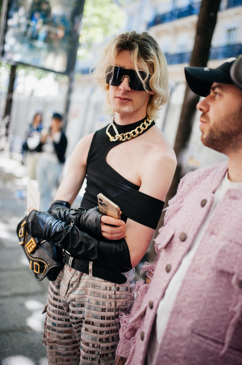 Street style at Paris Fashion Week Men’s Spring 2025