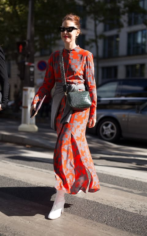 miu miu street style - Credit: Getty