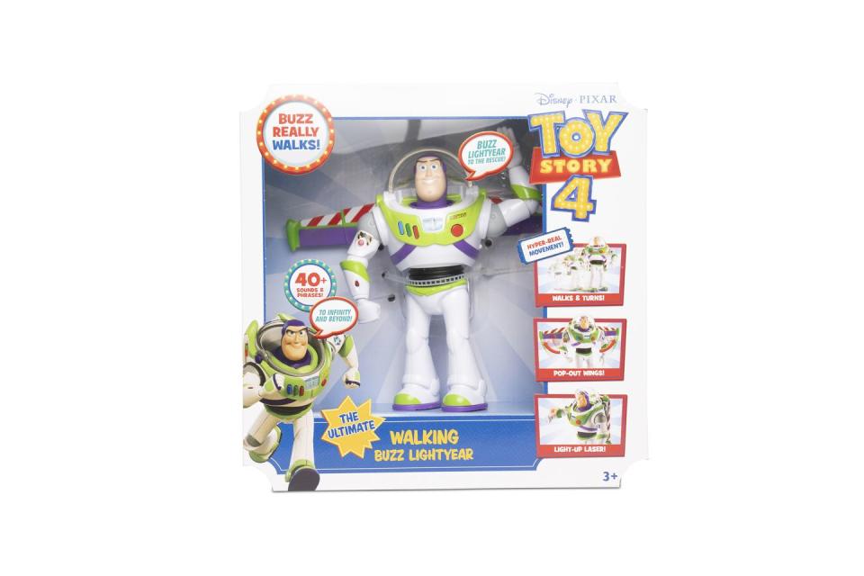 <p>Perfect for the release of Toy Story 4 this summer. </p><p><a class="link " href="https://www.amazon.co.uk/Disney-GDB92-Walking-Lightyear-Multicolour/dp/B07GLKJDNL?tag=hearstuk-yahoo-21&ascsubtag=%5Bartid%7C2060.g.27783271%5Bsrc%7Cyahoo-uk" rel="nofollow noopener" target="_blank" data-ylk="slk:BUY NOW VIA AMAZON;elm:context_link;itc:0;sec:content-canvas">BUY NOW VIA AMAZON</a></p><p>• Also available to buy at <a href="https://www.very.co.uk/toy-story-the-ultimate-walking-buzz-lightyear/1600330937.prd" rel="nofollow noopener" target="_blank" data-ylk="slk:Very;elm:context_link;itc:0;sec:content-canvas" class="link "><strong>Very</strong></a>, <strong><a href="https://direct.asda.com/george/toys-character/dolls-playsets/disney-pixar-toy-story-ultimate-walking-buzz-lightyear/050617214,default,pd.html" rel="nofollow noopener" target="_blank" data-ylk="slk:Asda George;elm:context_link;itc:0;sec:content-canvas" class="link ">Asda George</a> </strong>and <strong><a href="https://go.redirectingat.com?id=127X1599956&url=https%3A%2F%2Fwww.argos.co.uk%2Fproduct%2F8835624&sref=https%3A%2F%2Fwww.housebeautiful.com%2Fuk%2Flifestyle%2Fshopping%2Fg27783271%2Fargos-christmas-toys-2019%2F" rel="nofollow noopener" target="_blank" data-ylk="slk:Argos;elm:context_link;itc:0;sec:content-canvas" class="link ">Argos</a><br></strong></p><p>We earn a commission for products purchased through some links in this article.</p>