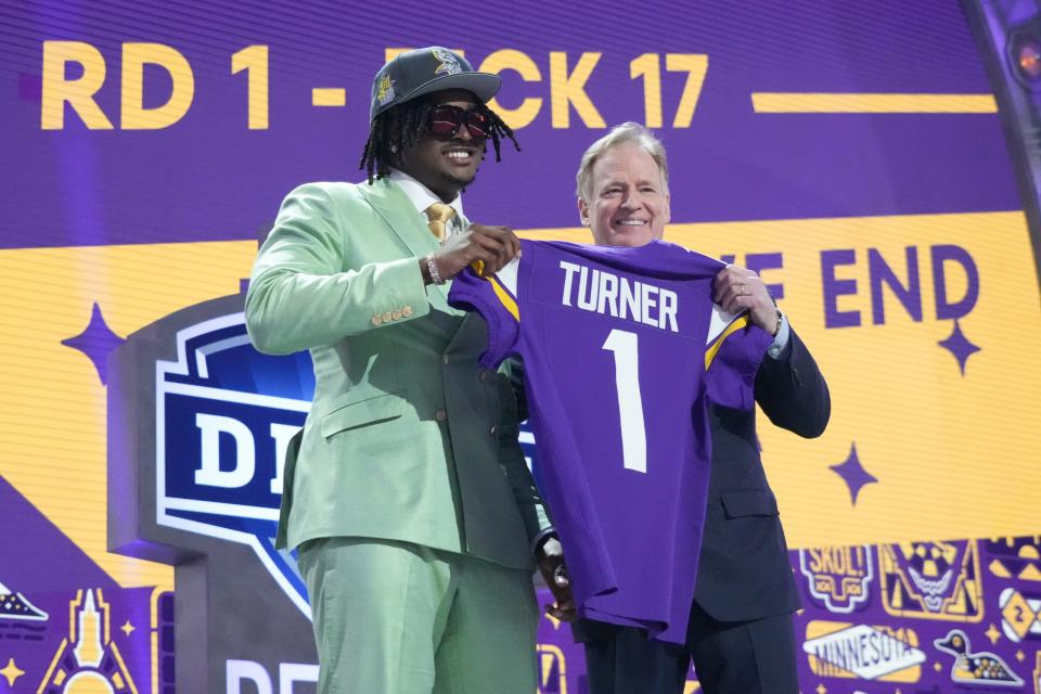 17. Dallas Turner, DE, Minnesota Vikings