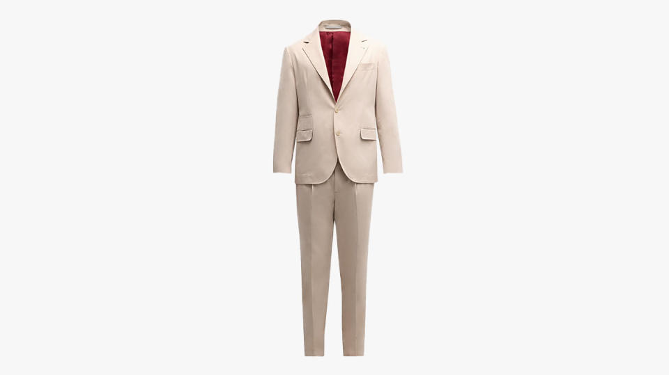 Brunello Cucinelli Men’s Cotton Blend Suit