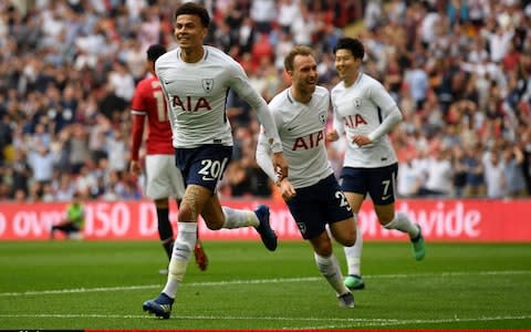 Dele Alli vs Man UTd - Credit: GETTY IMAGES