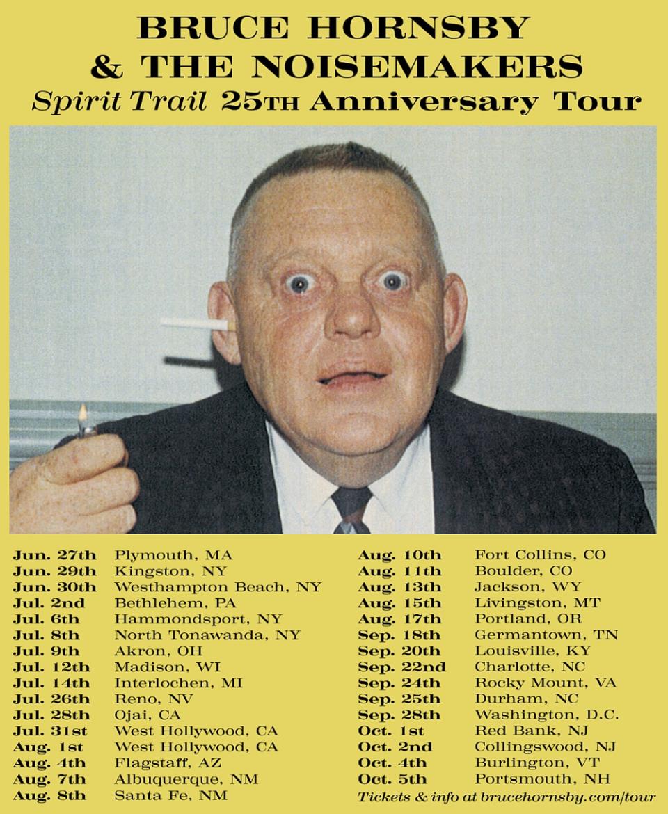 bruce hornsby 2024 tour dates spirit trail 25th anniversary