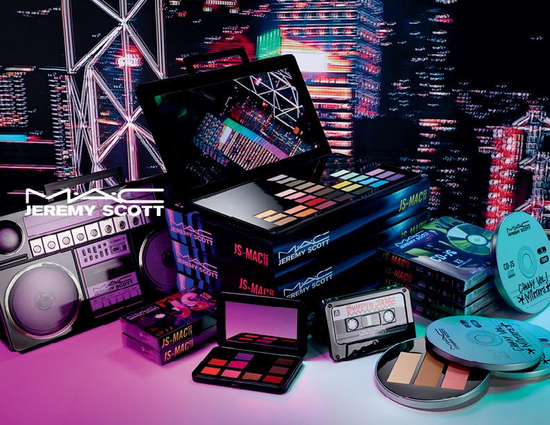 The MAC Cosmetics and Jeremy Scott collection is bolder than bold. (Photo: MAC Cosmetics)