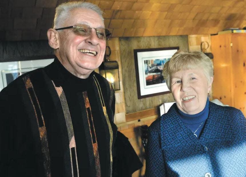 Scott and Claudia Cunningham are seen in a 2015 Foster's Daily Democrat file photo that accompanied a story on the Cunningham's earning a Lifetime Achievement Award from the Maine Restaurant Association.