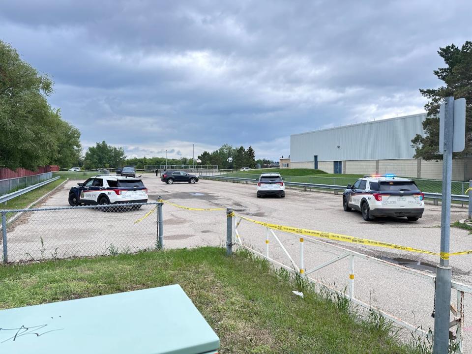 Saskatoon police investigators were on scene in the 400 block of Forrester Road, near Fairhaven School, on Wednesday morning after receiving an injured persons report.