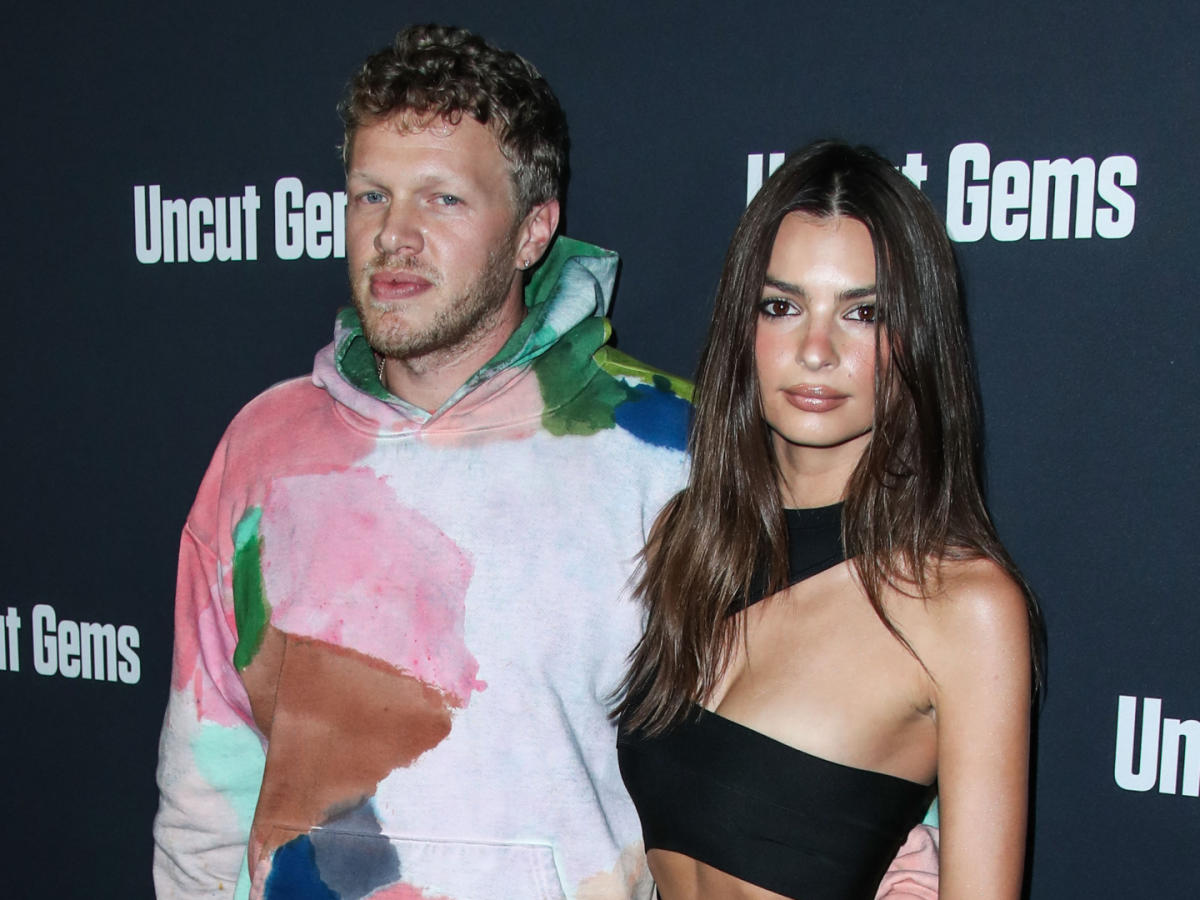 Emily Ratajkowski stuns in unreal red string bikini following split from  husband Sebastian Bear-McClard