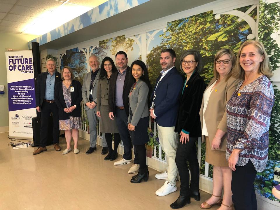 Local leaders and hospital staff were at an event Friday to celebrate the $4.1 million funding announcement for GeriMedRisk.