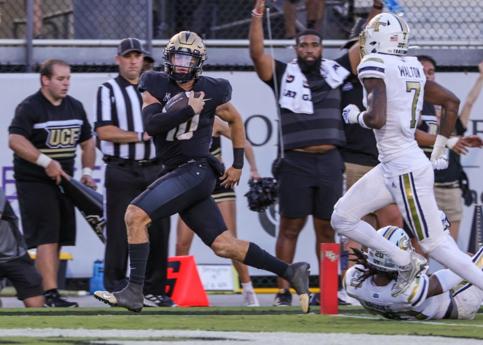 UCF, which defeated Georgia Tech last weekend, is expected to host SMU on Wednesday night due to Hurricane Ian.