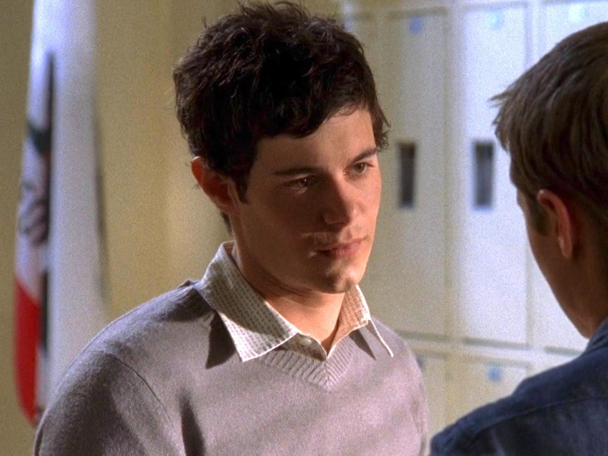 Adam Brody as Seth Cohen on season three, episode 13 of "The O.C."