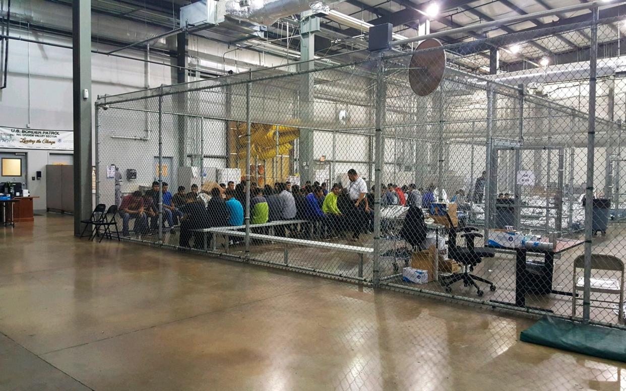 The Trump administration has come under fire for housing children separated from their parents in makeshift cages - U.S. Customs and Border Protection's Rio Grande Valley Sector