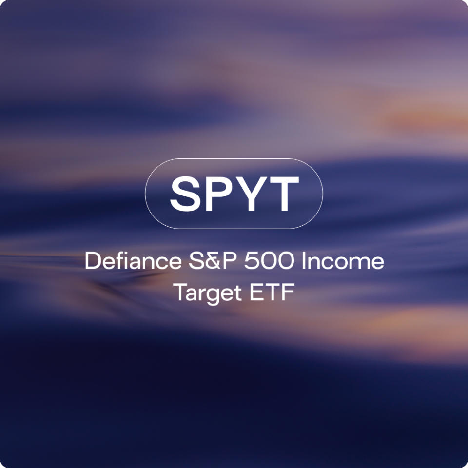 SPYT's pioneering strategy aims to achieve a target annual income of 20% in the S&P 500 using options. The fund aims for consistent monthly distributions.