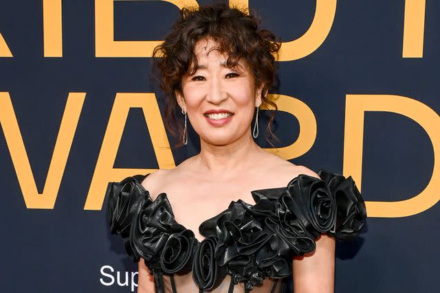 <p>Michael Buckner/Getty</p> Sandra Oh attends the TIFF Tribute Awards on Sept. 8, 2024