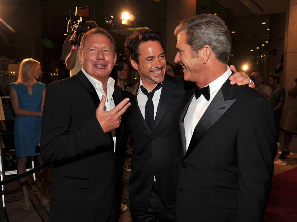 25th American Cinematheque Award Honoring Robert Downey Jr. thumb Gary Shandling Mel Gibson