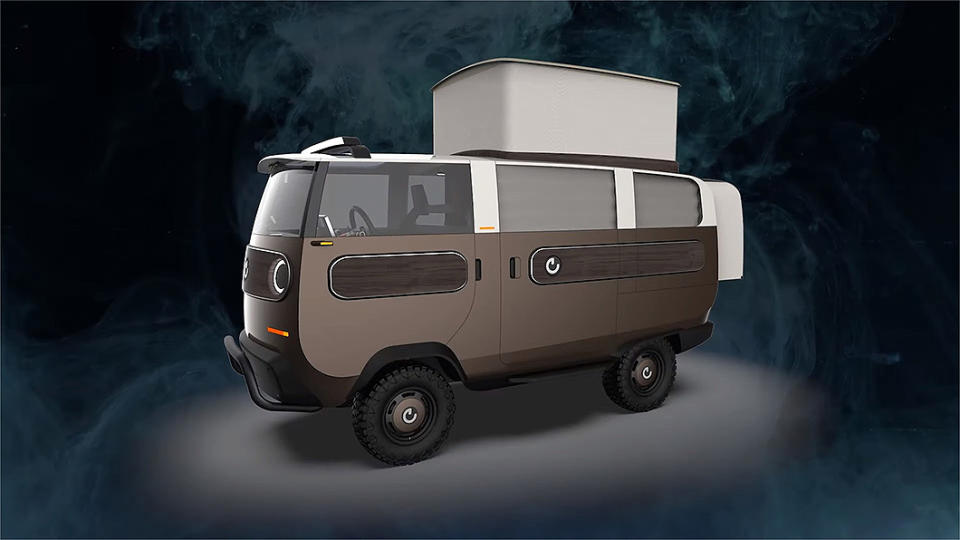 XBus還提供露營車版本，可以開著上山下海出去玩。（圖片來源/ XBus）