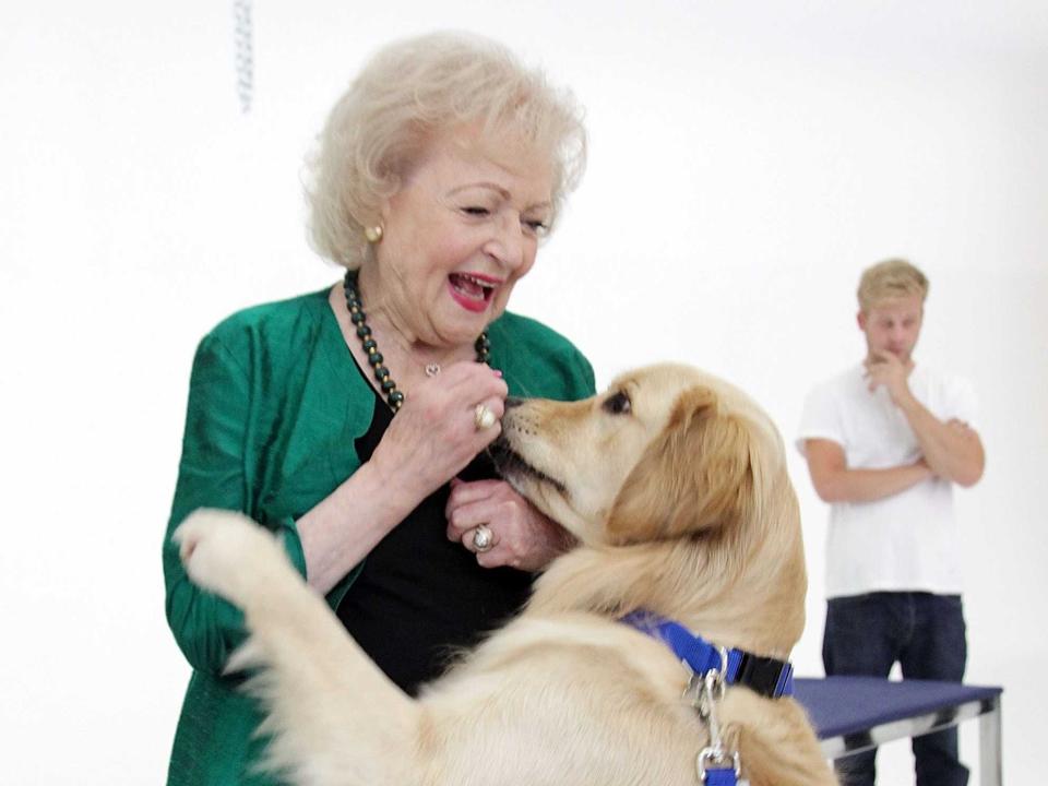 Betty White dog