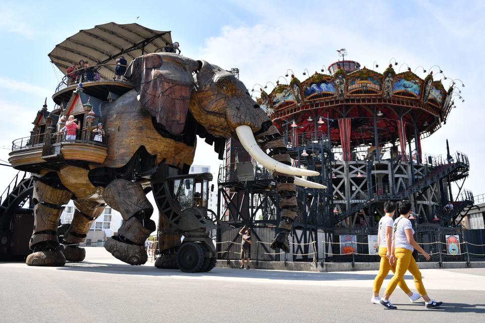 Le fameux éléphant à Nantes