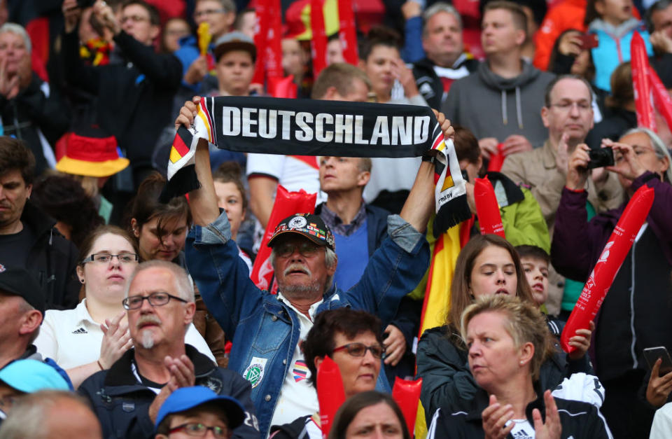 Vor der Fußball-WM im Juni will das ZDF von den Zuschauern wissen, was Deutschland für sie ausmacht. (Symbolbild: Getty Images)