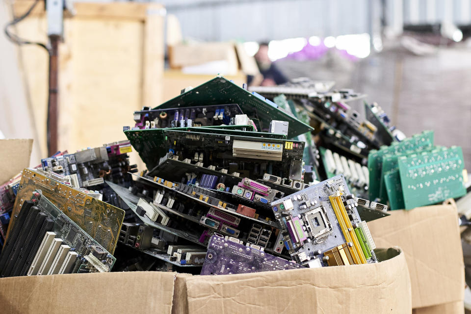 Die Entsorgung und das Recycling von Elektroschrott wird uns zukünftig noch mehr beschäftigen. (Symbolbild: Getty)