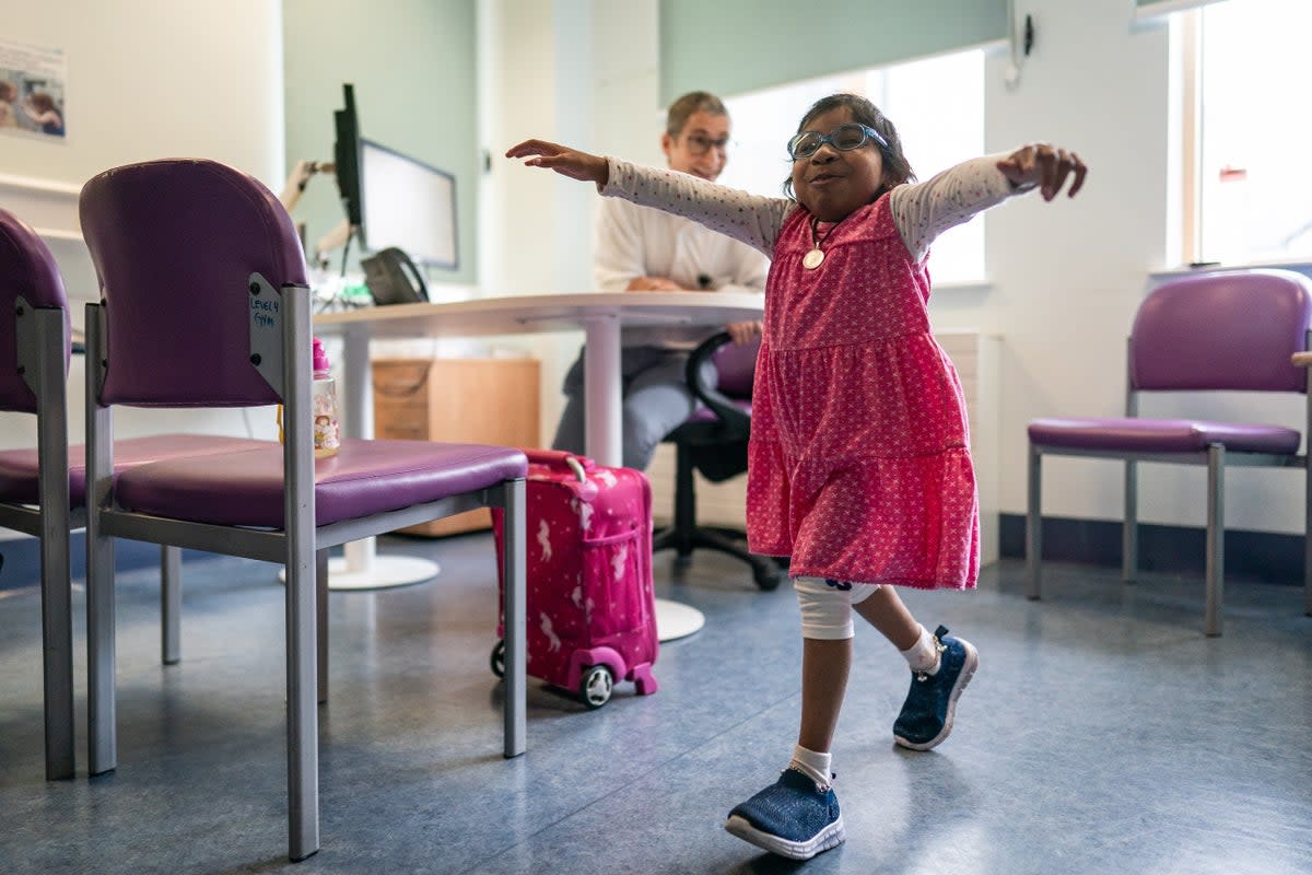 Aditi Shankar is able to live without immunosuppressant drugs after a kidney transplant  (Aaron Chown/PA) (PA Wire)