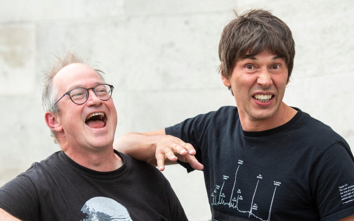 Cheering the nation: Brian Cox and Robin Ince for Radi 4's The Infinite Monkey Cage - BBC