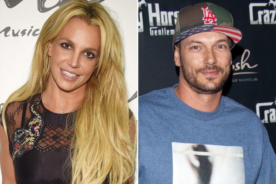 Britney Spears and Kevin Federline