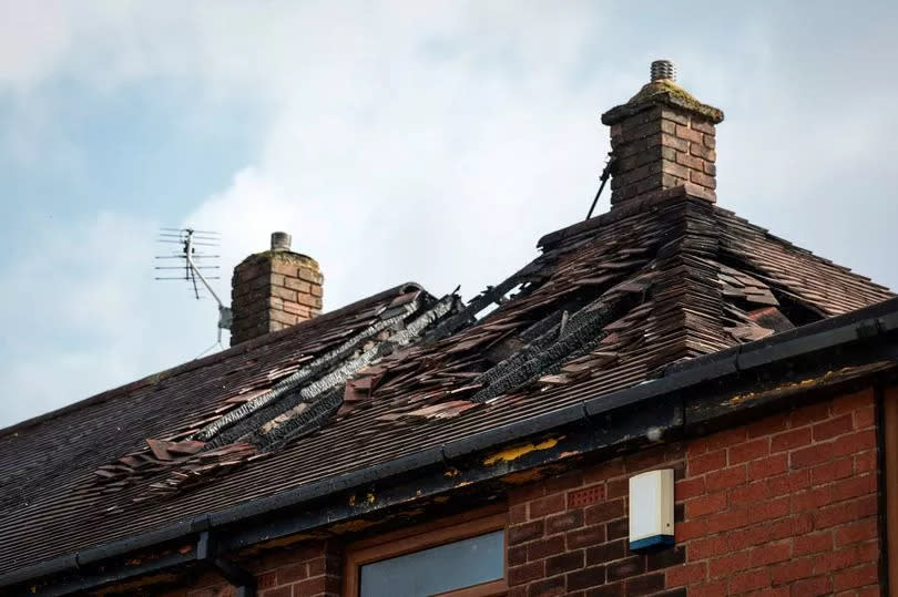 The house in Wigan -Credit:Manchester Evening News