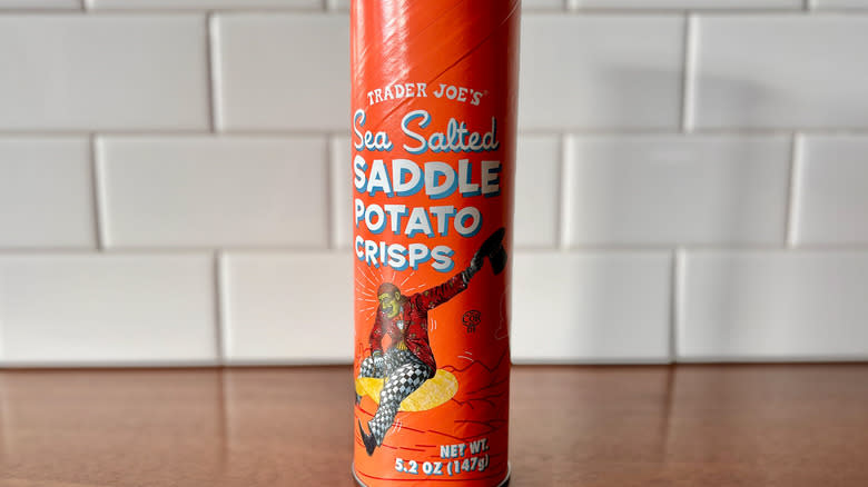 Trader Joe's saddle potato crisps