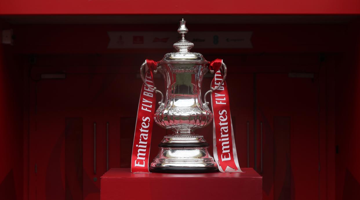  The FA Cup trophy 