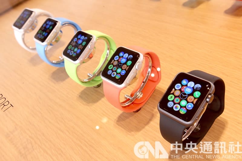 圖為Apple Watch。(資料照片)