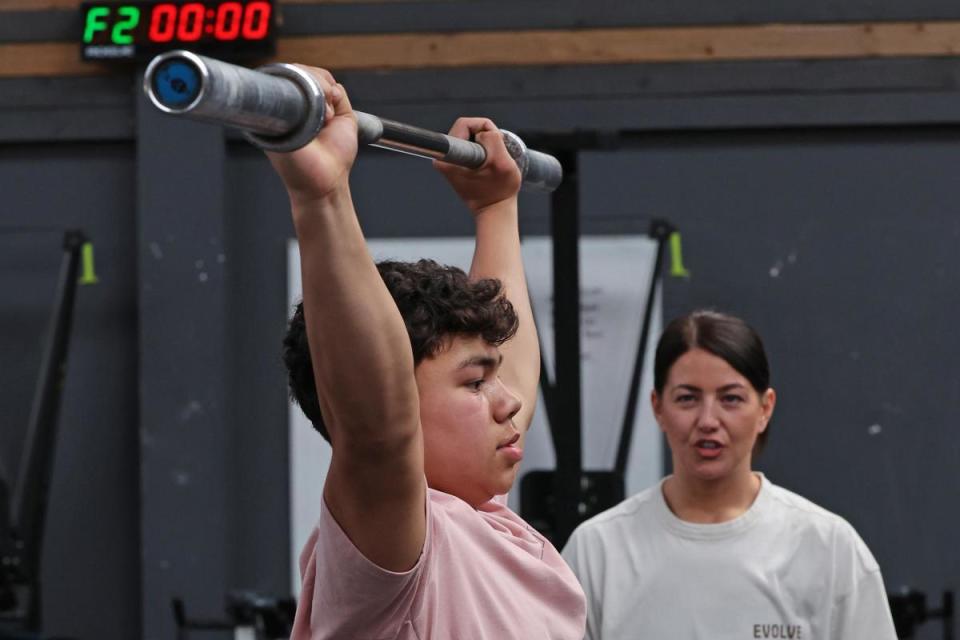 Hartlepool teenager Lewin Tubuna is to compete at world CrossFit finals in America <i>(Image: Ian Horrocks/Rephrase)</i>