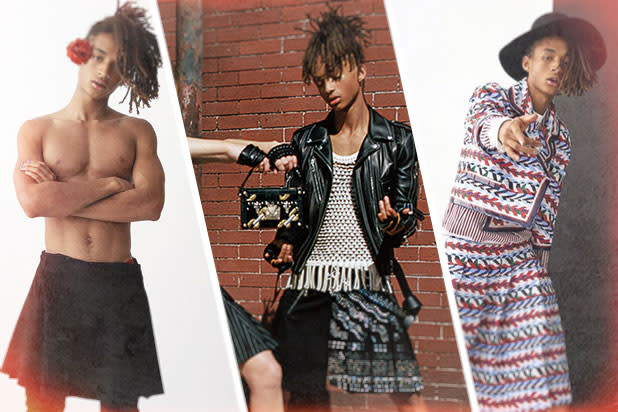 Jaden Smith is revealed as the new face of Louis Vuitton